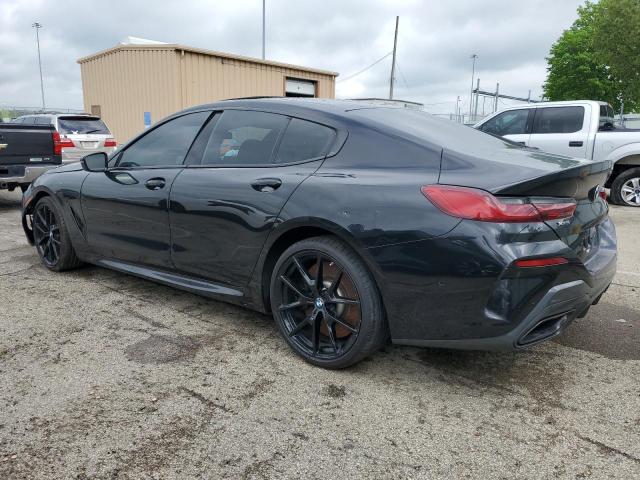 WBAGV8C02NCK08667 - 2022 BMW M850XI BLACK photo 2