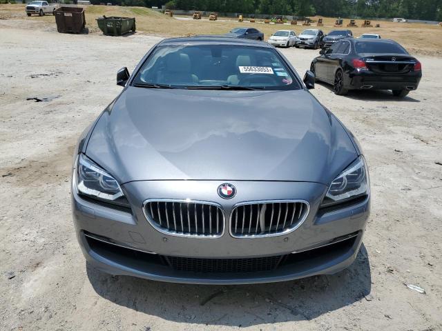 WBAYM9C53DDW20145 - 2013 BMW 650 I GRAY photo 5