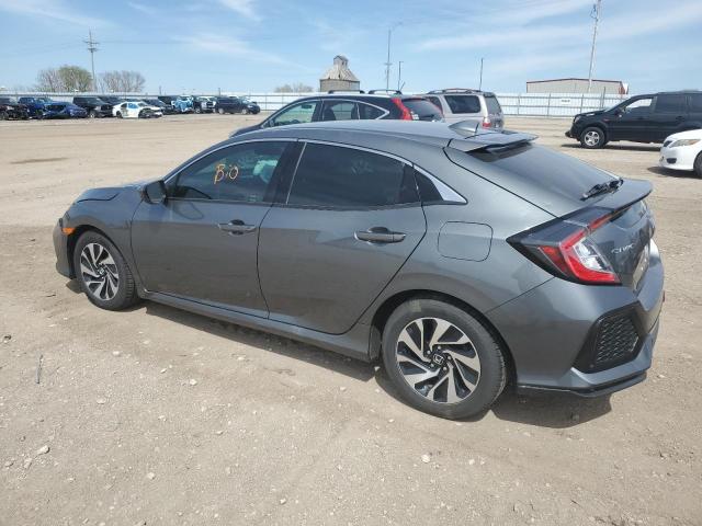 SHHFK7H3XKU228179 - 2019 HONDA CIVIC LX SILVER photo 2