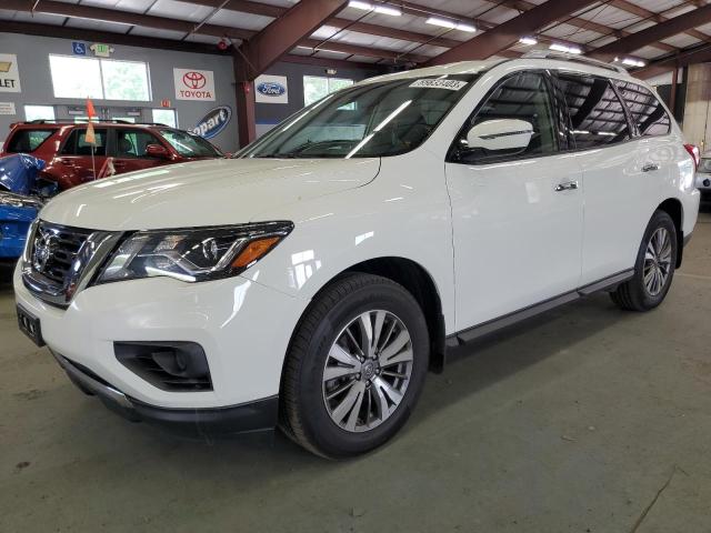 5N1DR2MM0KC585496 - 2019 NISSAN PATHFINDER S WHITE photo 1