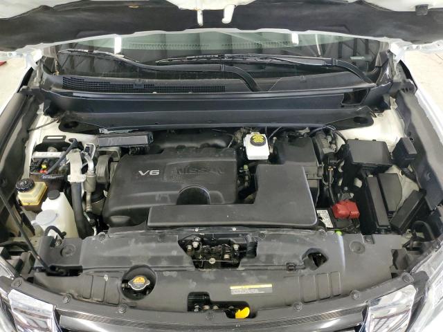 5N1DR2MM0KC585496 - 2019 NISSAN PATHFINDER S WHITE photo 12