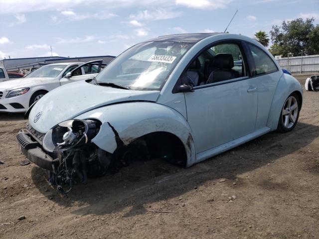 3VWPG3AG4AM015796 - 2010 VOLKSWAGEN NEW BEETLE BLUE photo 1