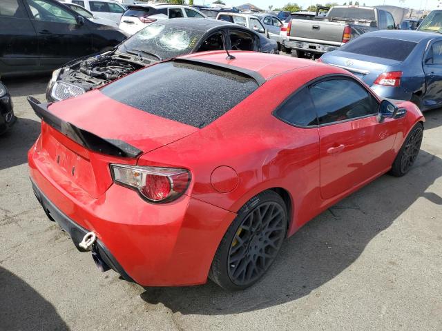JF1ZNAA13D2705266 - 2013 TOYOTA SCION FR-S 红色 照片 3