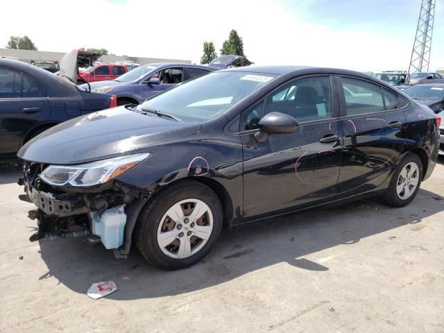 1G1BC5SM9H7183634 - 2017 CHEVROLET CRUZE LS BLACK photo 1