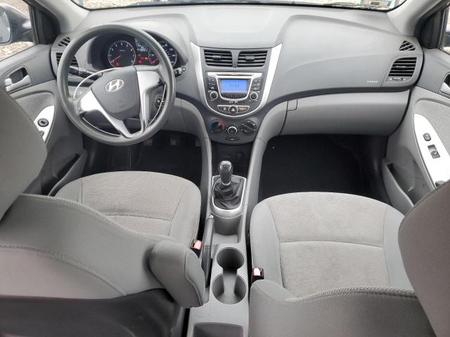 KMHCT4AE7DU403750 - 2013 HYUNDAI ACCENT GLS ნაცრისფერი ფოტო 8