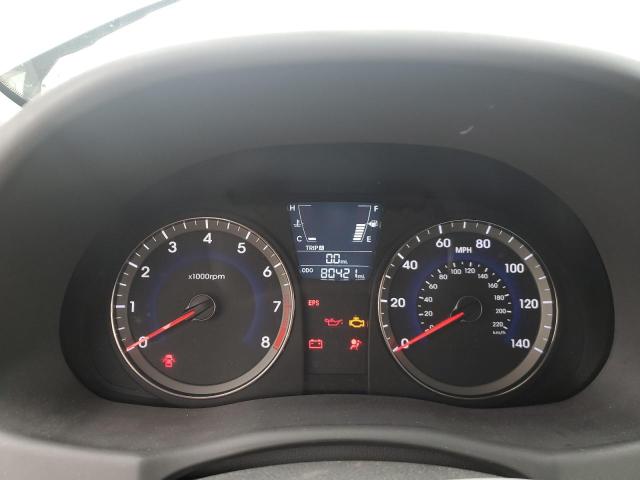 KMHCT4AE7DU403750 - 2013 HYUNDAI ACCENT GLS ნაცრისფერი ფოტო 9