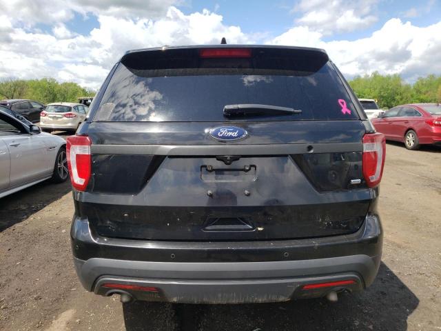 1FM5K8AR1HGD14055 - 2017 FORD EXPLORER POLICE INTERCEPTOR 黑色 照片 6