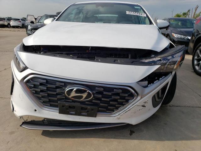 KMHC05LC9MU261007 - 2021 HYUNDAI IONIQ LIMITED WHITE photo 5