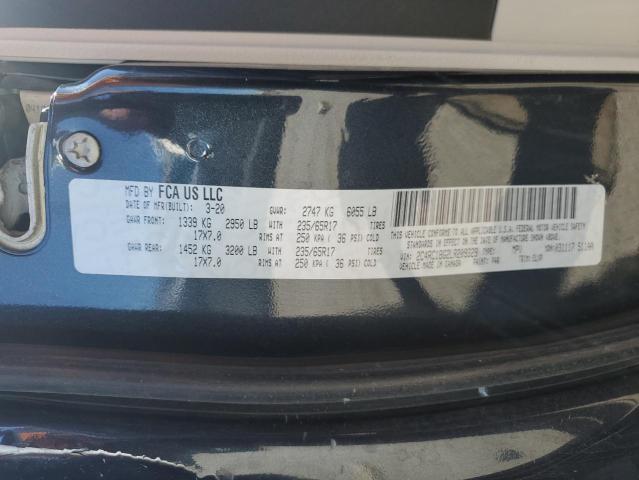 2C4RC1BG2LR209328 - 2020 CHRYSLER PACIFICA TOURING L CHARCOAL photo 13