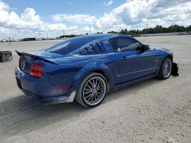 1ZVFT82H075261934 - 2007 FORD MUSTANG GT BLUE photo 4