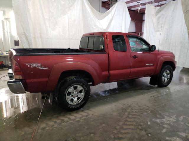 5TEUU42NX8Z575479 - 2008 TOYOTA TACOMA ACCESS CAB წითელი ფოტო 3