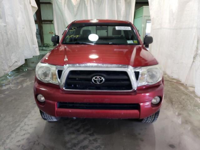 5TEUU42NX8Z575479 - 2008 TOYOTA TACOMA ACCESS CAB წითელი ფოტო 5