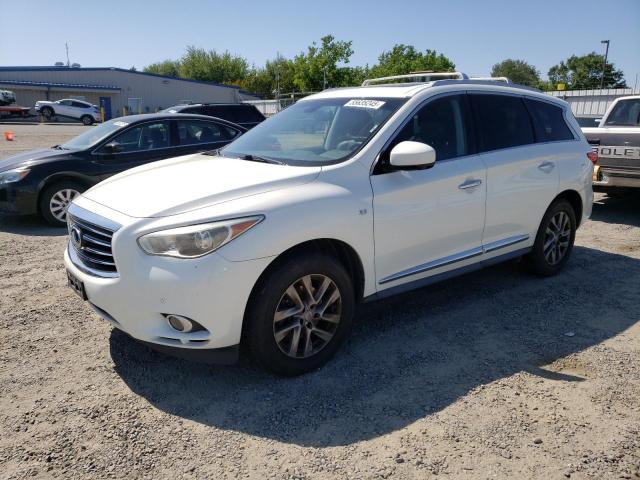 5N1AL0MM6EC542455 - 2014 INFINITI QX60 白色 照片 1