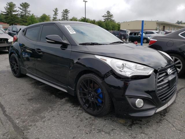 KMHTC6AE9GU284051 - 2016 HYUNDAI VELOSTER TURBO BLACK photo 4