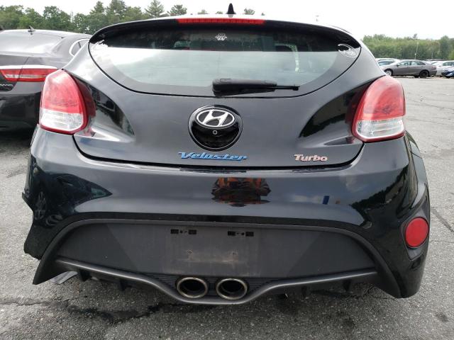 KMHTC6AE9GU284051 - 2016 HYUNDAI VELOSTER TURBO BLACK photo 6