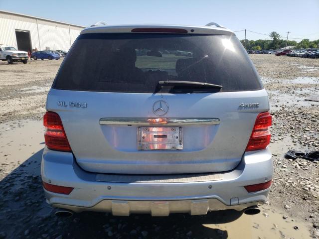 4JGBB7CB7BA625559 - 2011 MERCEDES-BENZ ML 550 4MATIC BLUE photo 6