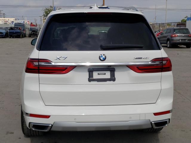 5UXCW2C00L9A03145 - 2020 BMW X7 XDRIVE40I WHITE photo 6