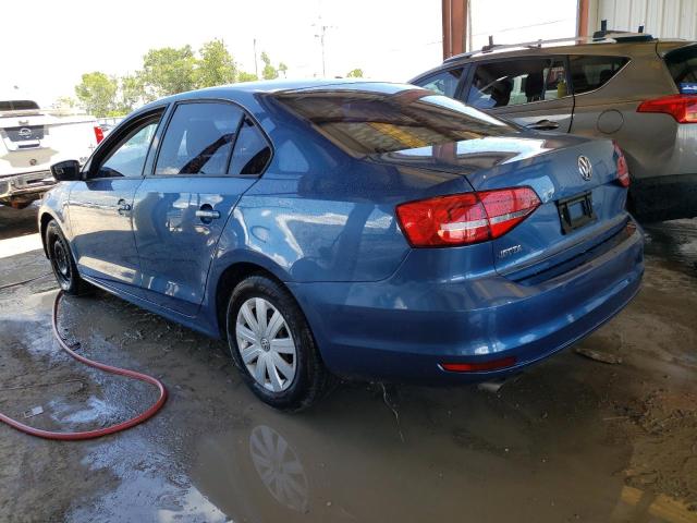 3VW2K7AJ4FM339561 - 2015 VOLKSWAGEN JETTA BASE 蓝色 照片 2