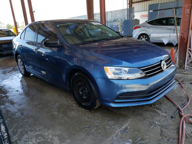 3VW2K7AJ4FM339561 - 2015 VOLKSWAGEN JETTA BASE 蓝色 照片 4