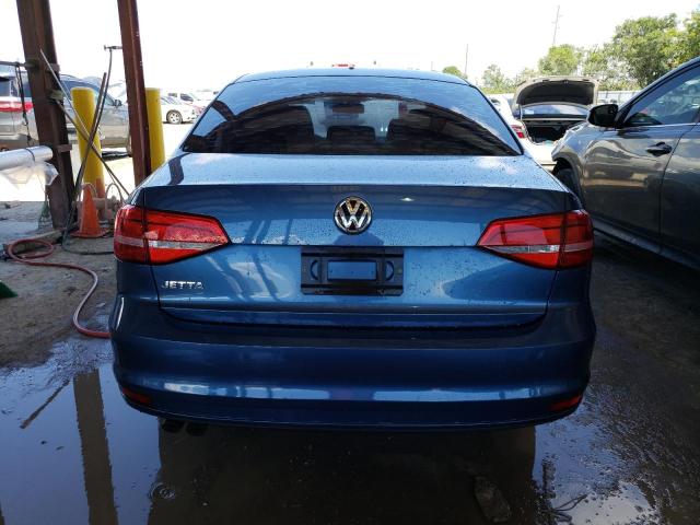 3VW2K7AJ4FM339561 - 2015 VOLKSWAGEN JETTA BASE 蓝色 照片 6