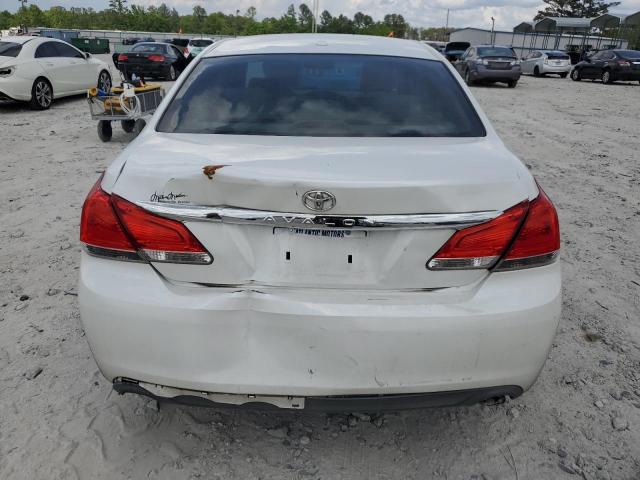 4T1BK3DB8BU393673 - 2011 TOYOTA AVALON BASE WHITE photo 6