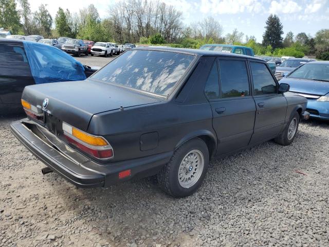 WBADK8305G9703652 - 1986 BMW 528 E AUTOMATIC BLACK photo 3