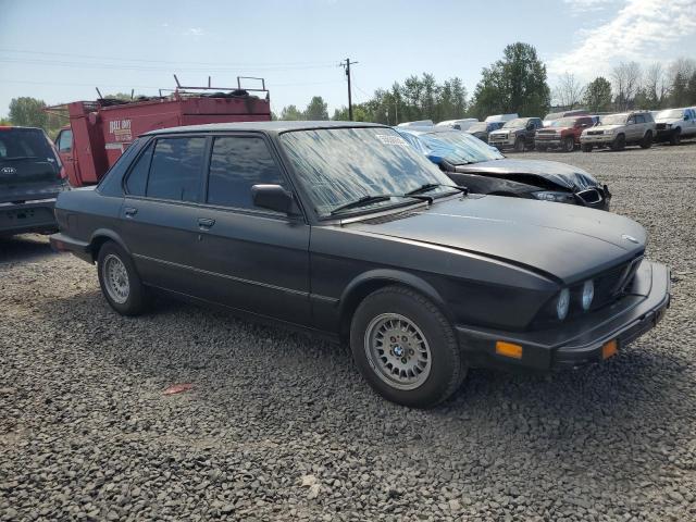 WBADK8305G9703652 - 1986 BMW 528 E AUTOMATIC BLACK photo 4