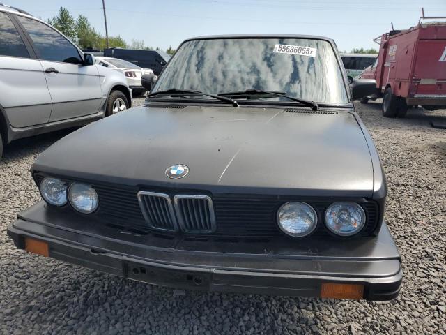 WBADK8305G9703652 - 1986 BMW 528 E AUTOMATIC BLACK photo 5