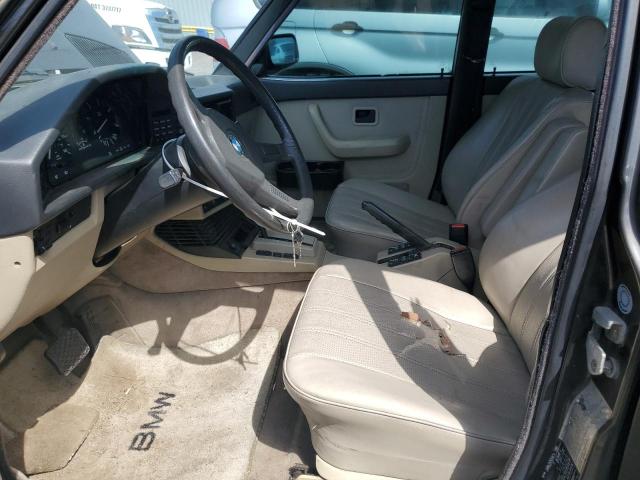WBADK8305G9703652 - 1986 BMW 528 E AUTOMATIC BLACK photo 7