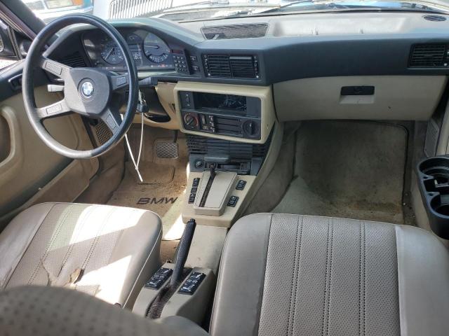WBADK8305G9703652 - 1986 BMW 528 E AUTOMATIC BLACK photo 8
