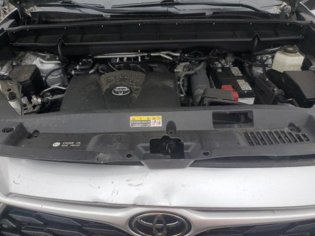 5TDGZRBH8NS209065 - 2022 TOYOTA HIGHLANDER XLE 银色 照片 12
