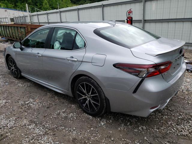 4T1G11AK1PU168357 - 2023 TOYOTA CAMRY SE NIGHT SHADE SILVER photo 2