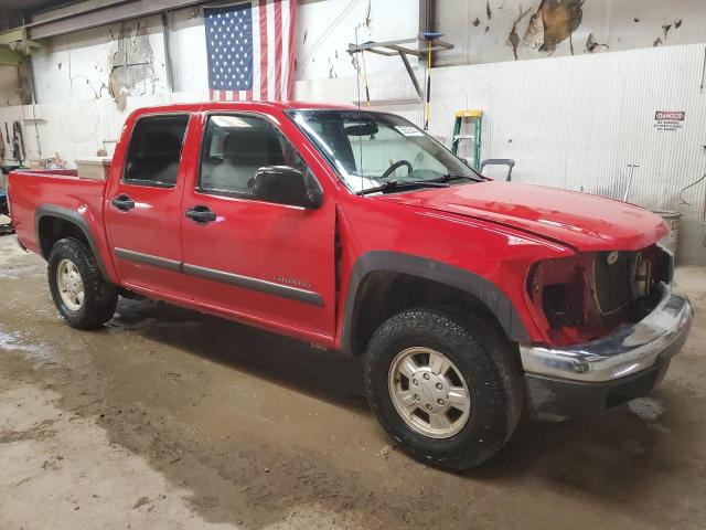 1GCDT136X58278752 - 2005 CHEVROLET COLORADO RED photo 4