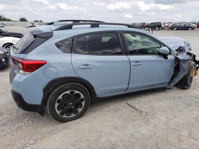 JF2GTAEC9M8323227 - 2021 SUBARU CROSSTREK PREMIUM BLUE photo 3