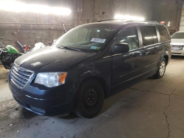 2A8HR44E19R616775 - 2009 CHRYSLER TOWN & COU LX BLUE photo 1