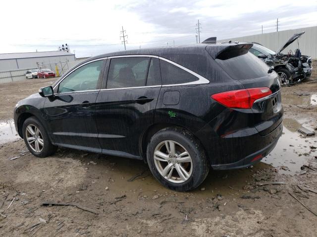 5J8TB4H59FL001851 - 2015 ACURA RDX TECHNOLOGY BLACK photo 2