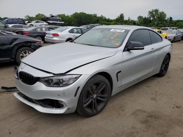 WBA3N5C54FK197719 - 2015 BMW 428 XI SILVER photo 1