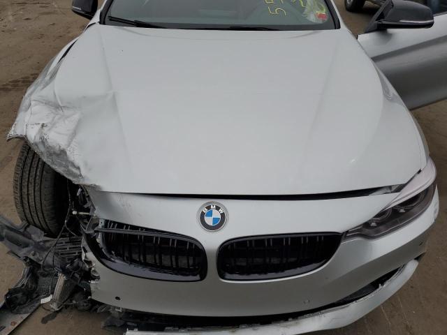 WBA3N5C54FK197719 - 2015 BMW 428 XI SILVER photo 11