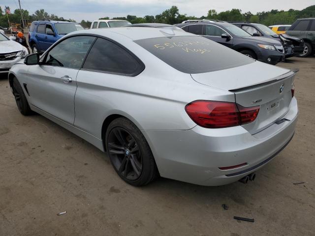 WBA3N5C54FK197719 - 2015 BMW 428 XI SILVER photo 2