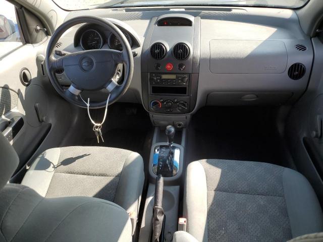 KL1TD62645B344150 - 2005 CHEVROLET AVEO BASE BLUE photo 8