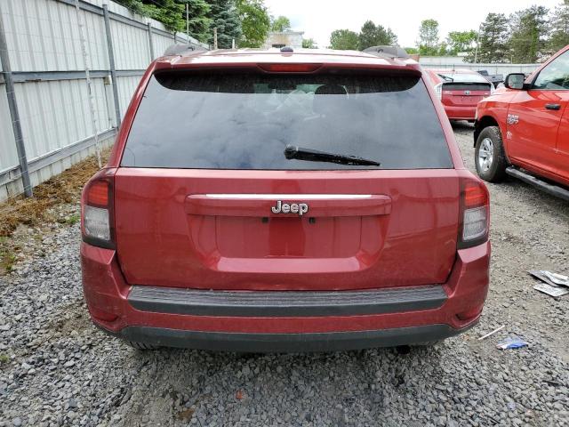 1C4NJDEB5ED551433 - 2014 JEEP COMPASS LATITUDE MAROON photo 6