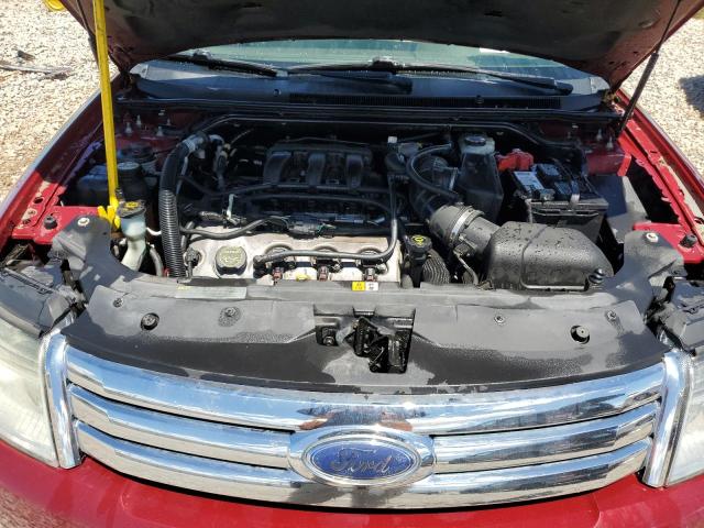 1FAHP24W88G132831 - 2008 FORD TAURUS SEL BURGUNDY photo 11