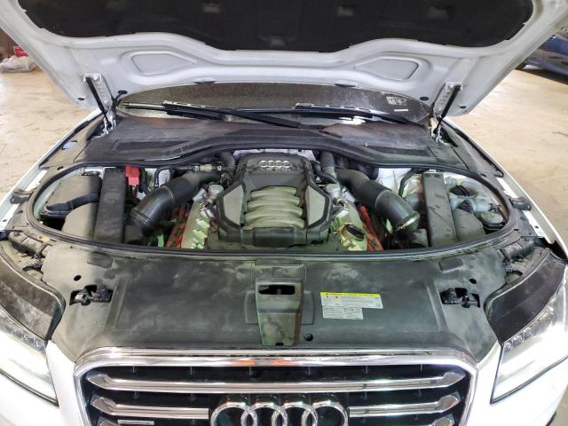 WAURVAFD3CN036617 - 2012 AUDI A8 L QUATTRO WHITE photo 11