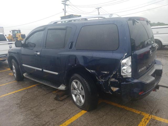 5N1BA0NE4BN603688 - 2011 NISSAN ARMADA PLATINUM BLUE photo 2