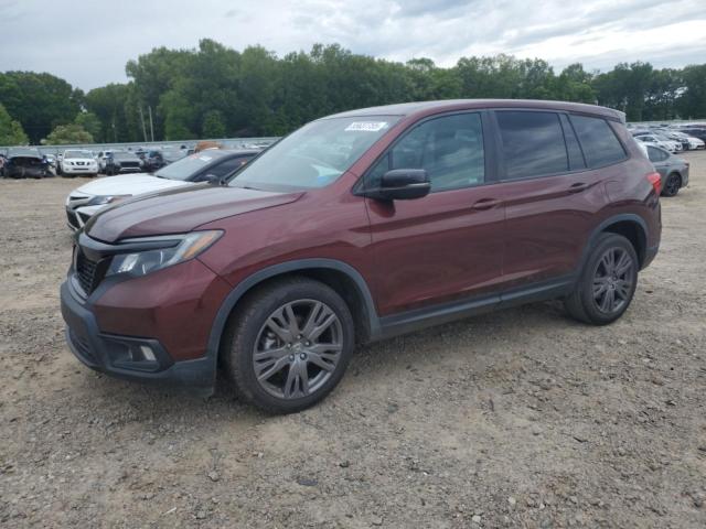 5FNYF7H58MB000510 - 2021 HONDA PASSPORT EXL برغندي صورة 1