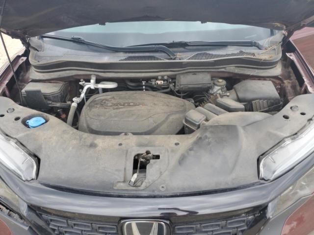 5FNYF7H58MB000510 - 2021 HONDA PASSPORT EXL برغندي صورة 12