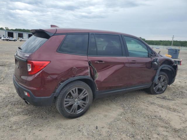 5FNYF7H58MB000510 - 2021 HONDA PASSPORT EXL برغندي صورة 3