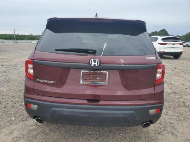5FNYF7H58MB000510 - 2021 HONDA PASSPORT EXL برغندي صورة 6