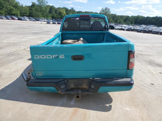 1B7FL26X2VS232239 - 1997 DODGE DAKOTA TEAL photo 6