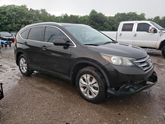 2HKRM3H77EH524190 - 2014 HONDA CR-V EXL GRAY photo 4